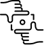 Rectangle noir uni. Représente un vide total, une absence d'informations visuelles ou de contenu. Aucun texte n'est visible.
